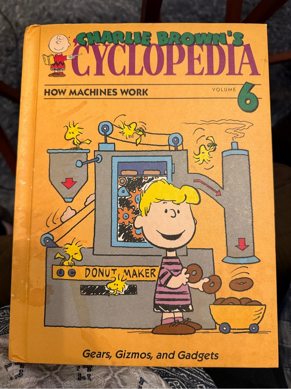 Charlie Brown's Cyclopedia Volume 6 - Yellow Illustrated hardcover book